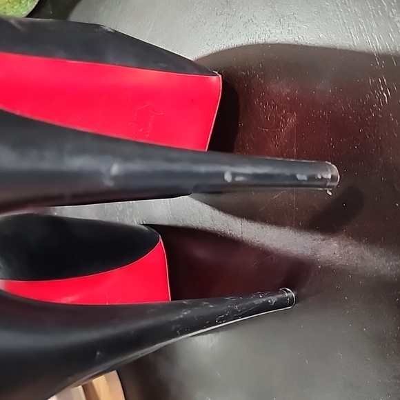 37 Christian Louboutin daffodil 160mm black leather pump - Picture 13 of 13